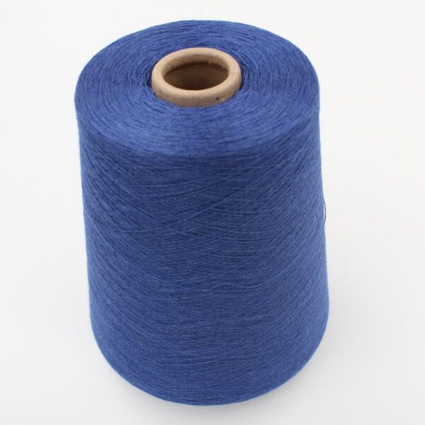 yarn cashmere 70% silk 30% nm 2/58 color jeans cone 650 gr