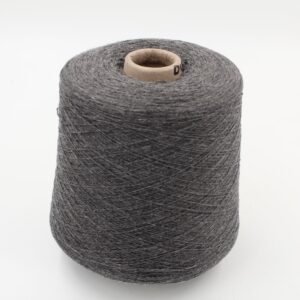 Filato 2/28 100% Cashmere colore grigio scuro rocche 570 gr