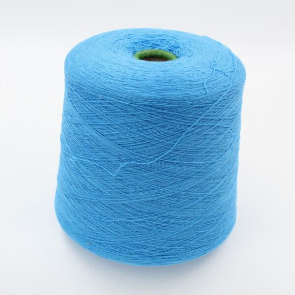 Filato 2/28 100% Cashmere colore celeste rocche 710 gr