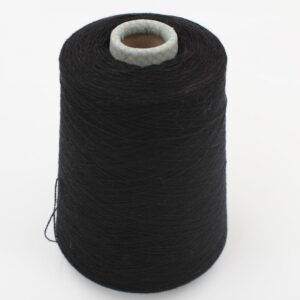 Filato 2/28 100% Cashmere colore nero rocche 400 gr