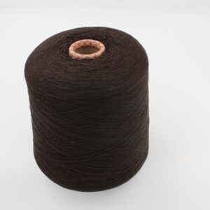 Yarn 2/28 100% Cashmere color brown cones 630 gr