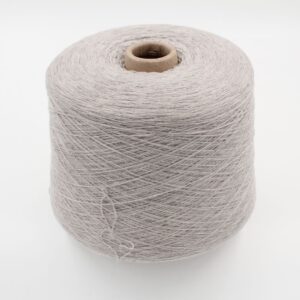 Filato 2/28 100% Cashmere colore grigio chiaro rocche 420 gr