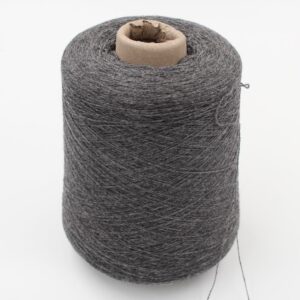 Filato 2/28 100% Cashmere colore grigio scuro rocche 400 gr
