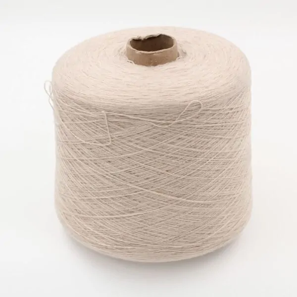 Filato 2/28 100% Cashmere colore beige rocche 400 gr