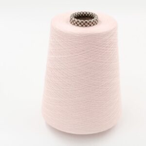 Extrafine merino yarn nm 2/56 combed color pink gr 370 cones