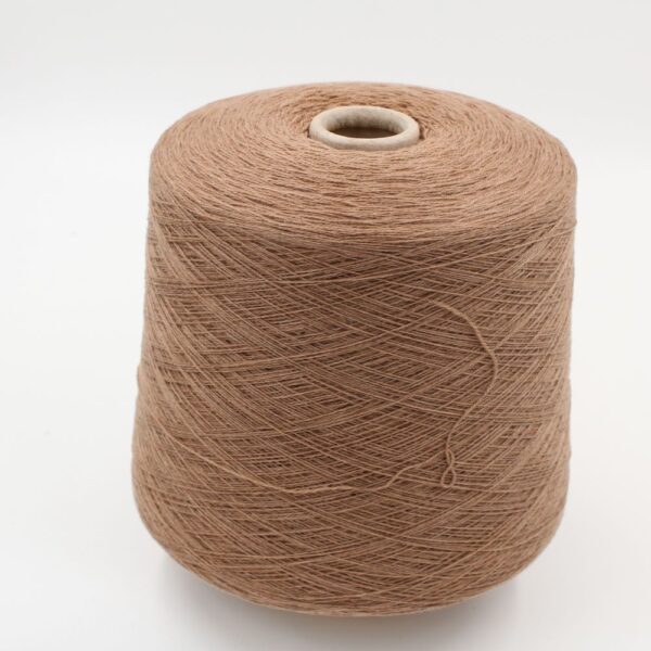 yarn merino superfine 14 micron nm 2/28 color camel cones 450 gr