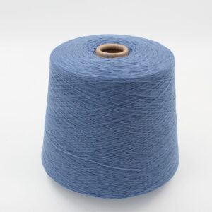 Yarn 2/28 100% Cashmere color avio cones 490 gr