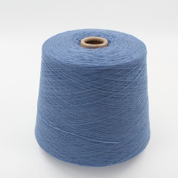 Yarn 2/28 100% Cashmere color avio cones 490 gr
