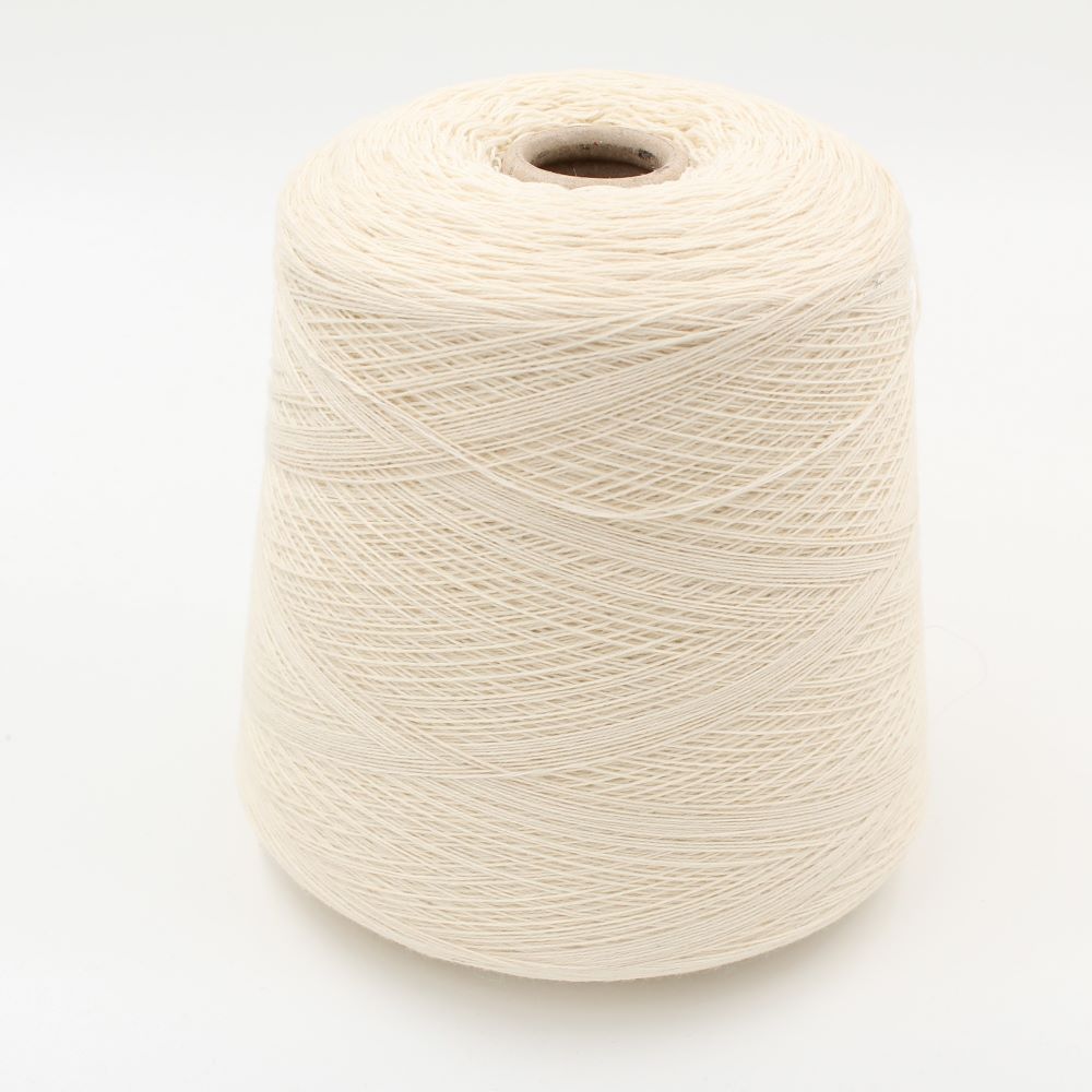 Cashmere 100% nm 2/14 colore bianco rocche 620 gr