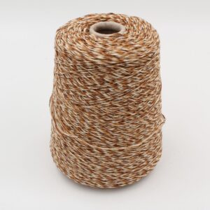 Filato cashmere 100% nm 4x2/28 colore beige mulinè rocca 400 gr