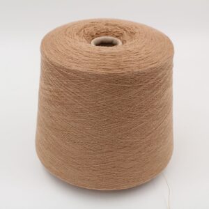 Filato cashmere 50% merino 40% seta 10% nm 20000 colore cammello coni 520 gr