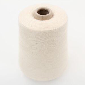 filato cashmere 100% nm 2/45 pettinato colore bianco rocche 640 gr
