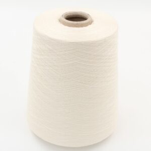 Yarn cashmere 70% silk 30% nm 2/120 color raw white cone 720 gr