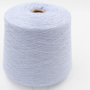 Yarn cashmere 100% 2/26 color sky blue cones 510 gr