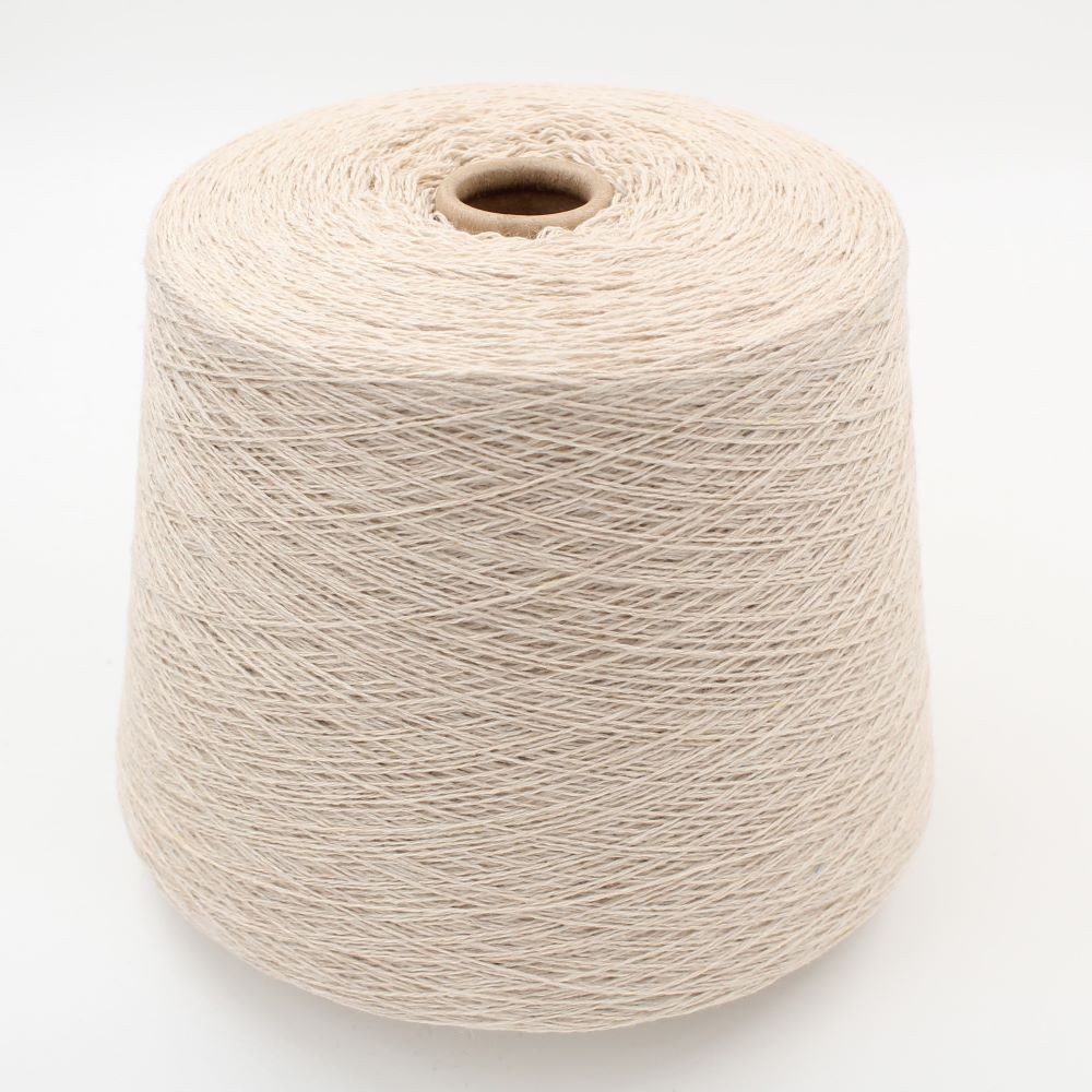 Cashmere 100% nm 2/14 colore beige chiaro rocche 550 gr