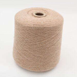 Filato 2/28 100% Cashmere colore beige muliné rocche 750 gr