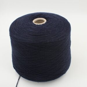 Filato merinos extrafine 70% cashmere 30% nm. 2/15 colore blu rocche 500 gr