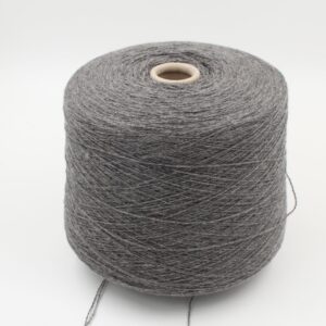 Filato merinos extrafine 70% cashmere 30% nm. 2/15 colore grigio medio rocche 500 gr