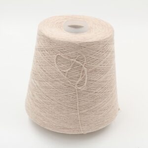 Yarn 2/28 100% Cashmere color beige cones 700 gr