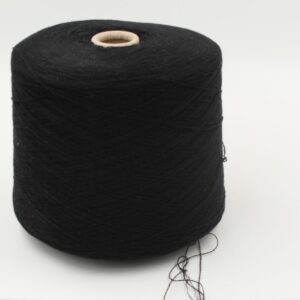 Filato 2/28 100% Cashmere colore nero rocche 620 gr