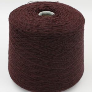 100% Cashmere yarn nm 2/14 color bordeaux cones 510 gr
