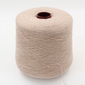 Filato 2/28 100% Cashmere colore beige rocche 440 gr