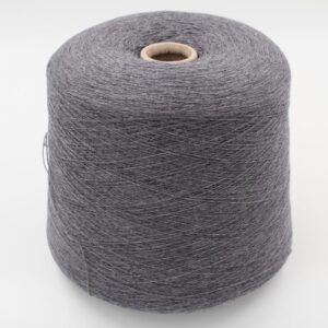 Filato 2/28 100% Cashmere colore grigio scuro rocche 510 gr