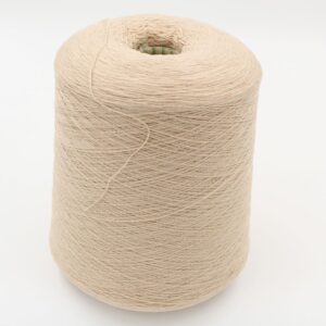 Yarn 2/28 100% Cashmere color dark beige cones 790 gr