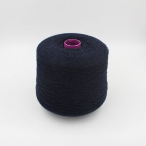 Filato 2/28 100% Cashmere colore blu melange rocche 430 gr