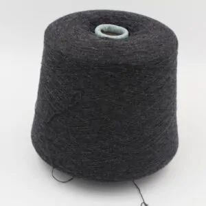 Yarn 2/28 100% Cashmere color coal cones 520 gr