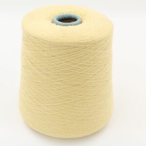 Yarn 2/28 100% Cashmere color yellow cones 680 gr