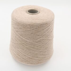 Yarn 2/28 100% Cashmere color grey undyed cones 670 gr
