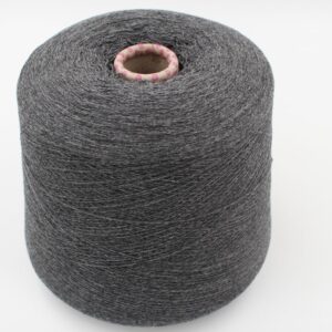 Yarn 2/28 100% Cashmere color grey melange cones 500 gr