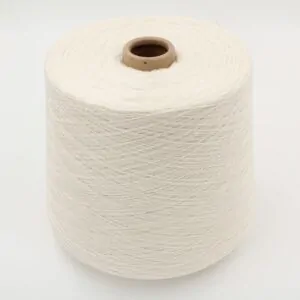 Yarn cashmere 100% nm 8600 color white cones 440 gr