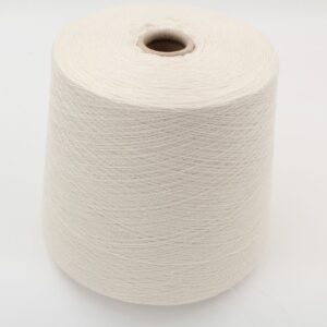 Yarn merino 40% cashmere 50% silk 10 % nm 20000 color white cones 510 gr