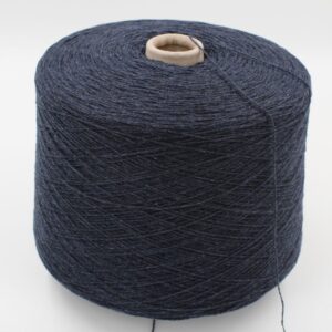 ALTER-ECO yarn 97% cashmere 3% wool merino nm 2/12 color dark blue cones 600 gr