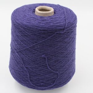 ALTER-ECO yarn 97% cashmere 3% wool merino nm 2/12 color purple cones 660 gr