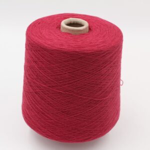 CONCORD filato cashmere 100% 2/26 colore rosso rocche 580 gr