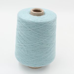 CONCORD yarn cashmere 100% 2/26 color sky blue cones 450 gr