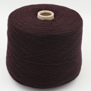 Filato merinos extrafine 70% cashmere 30% nm. 2/15 colore melanzane rocche 500 gr