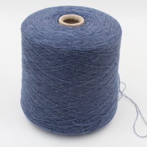 Filato 2/28 100% Cashmere colore bluewash rocche 720gr