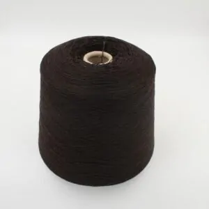Yarn 2/28 100% Cashmere color brown cones 510 gr