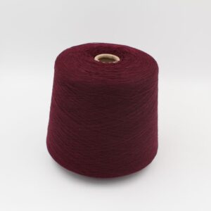 yarn cashmere 100% 2/26 color bordeaux cones 500 gr