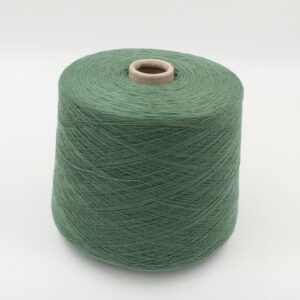 CONCORD filato cashmere 100% 2/26 colore verde rocche 460 gr