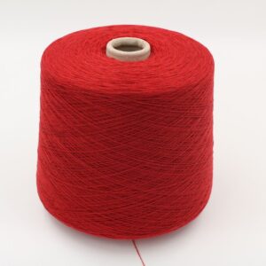 CONCORD filato cashmere 100% 2/26 colore rosso rocche 450 gr