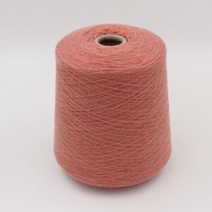 Filato cashmere 100% nm 2/18 colore rosa rocca 600 gr