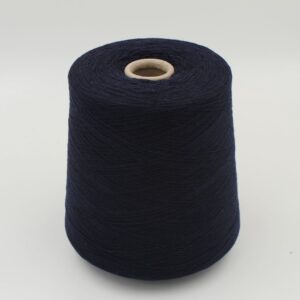 Yarn cashmere 100% superior nm 2/26 color un bleu cones 500 gr