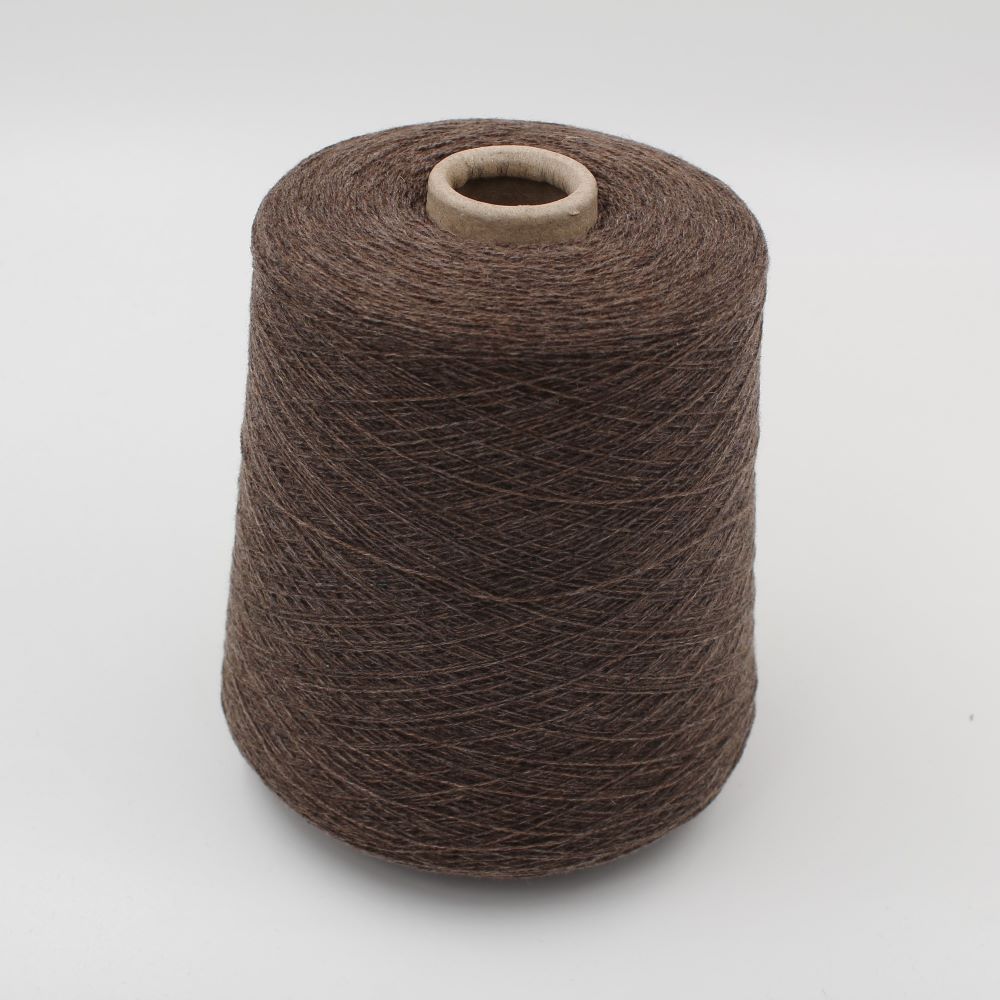 CONCORD filato cashmere 100% 2/26 colore marrone rocche 540 gr