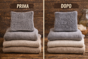 filati da trattare prima e dopo