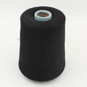Filato 100% Cashmere nm. 1/28 colore nero rocche 400gr